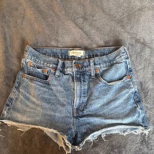 Madewell Blue Jean Shorts (29)